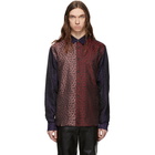 Comme des Garcons Homme Plus Multicolor Jacquard Leopard Shirt