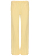 Vuori Halo Modern Straight-leg Jersey Sweatpants Yellow