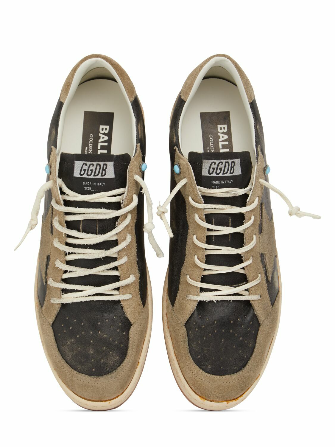 GOLDEN GOOSE Ballstar Leather Sneakers Golden Goose Deluxe Brand