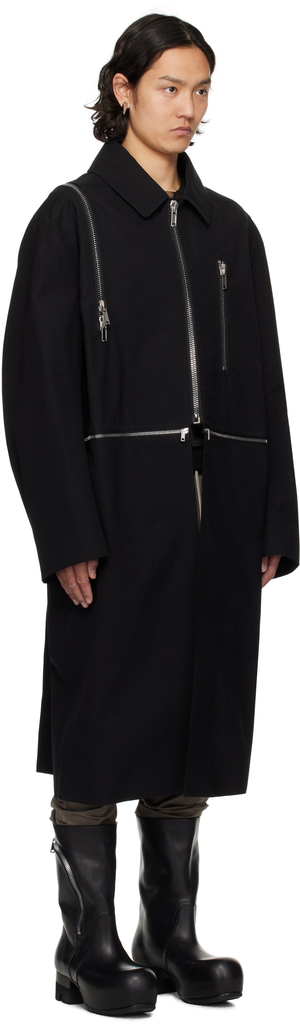 ジャケット・アウター Rick OwensSS25 RUNWAY HEADON JUMBO MAC40 Rick OwensSS25 RUNWAY HEADON JUMBO MAC40