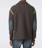 Maison Margiela Wool zip-up sweater
