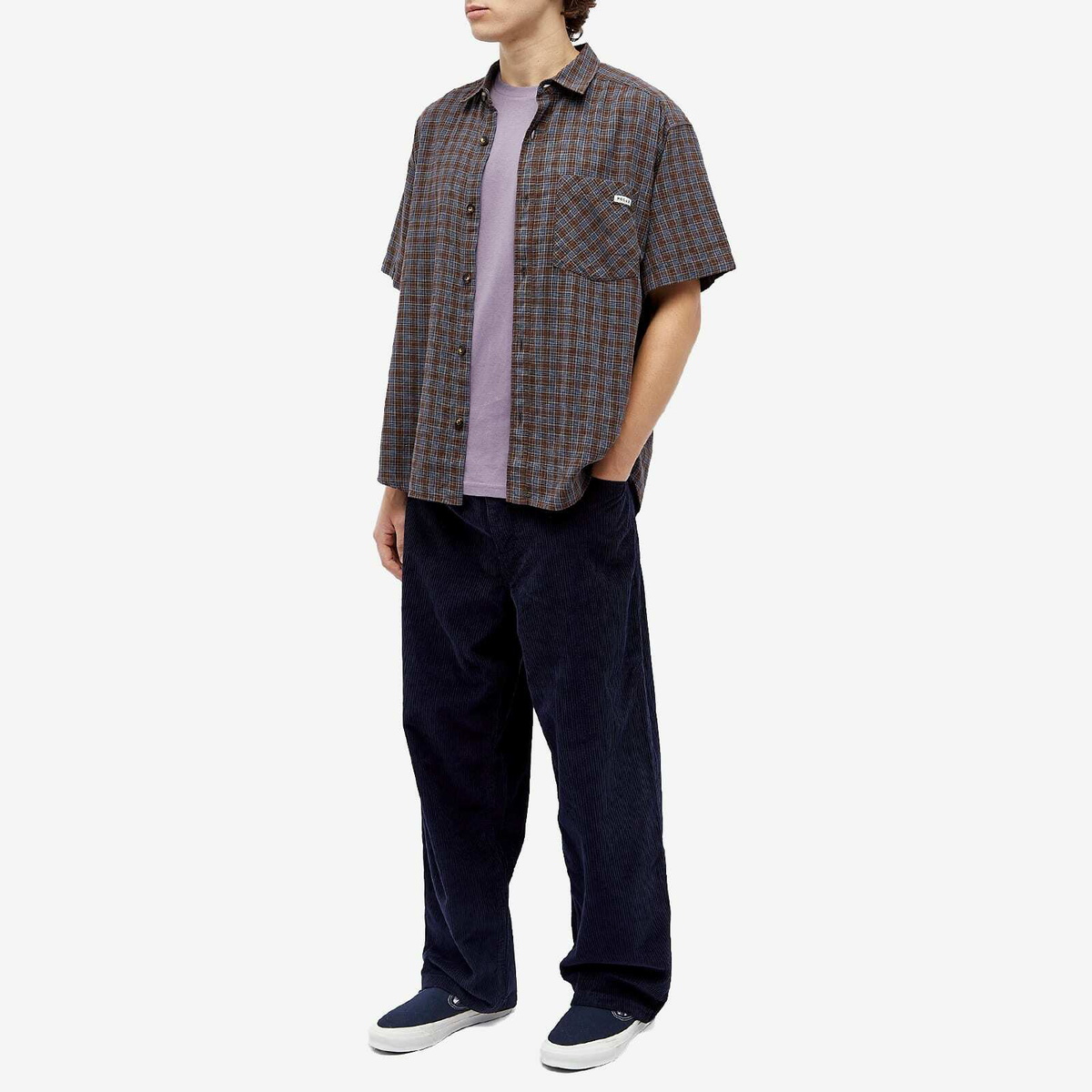 Polar Skate Co. Men's Big Boy Cord Pant in Navy