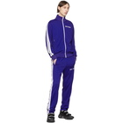 Palm Angels Blue Classic Track Jacket