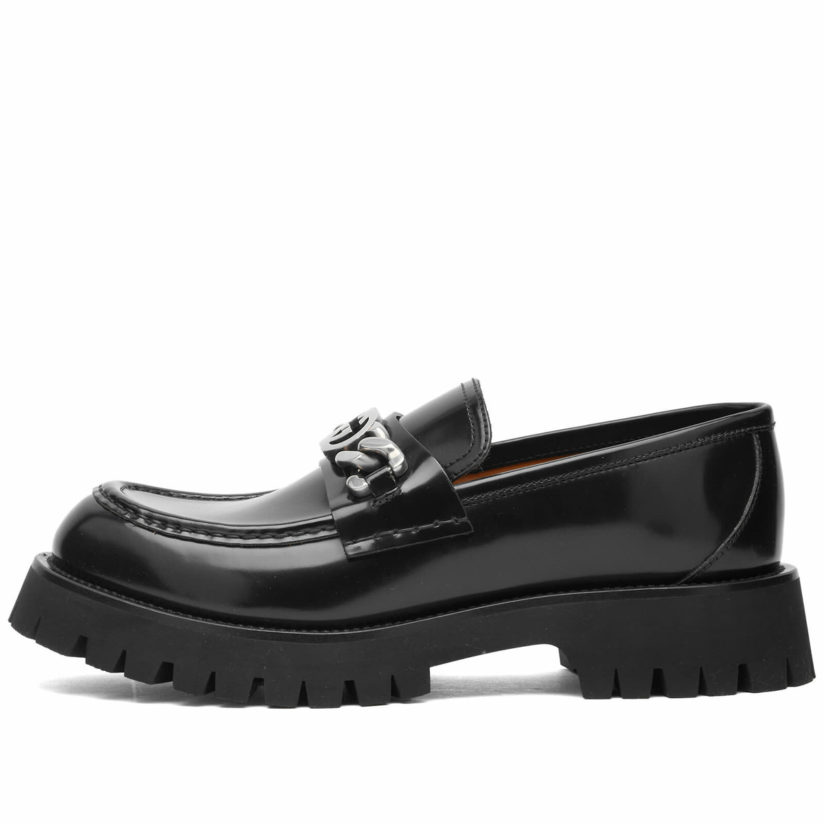 Gucci Men's New Harlad Chunky Loafer in Black Gucci