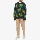 Kenzo Men's Pop Bouquet Crew Knit in Black