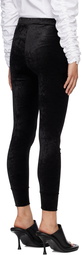 Noir Kei Ninomiya Black Elasticized Waistband Leggings