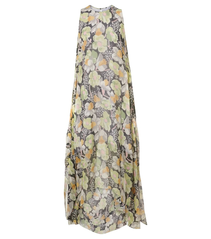 Photo: Loewe Floral asymmetric silk maxi dress