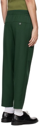 Drôle De Monsieur Green 'Le Pantalon Cropped' Trousers