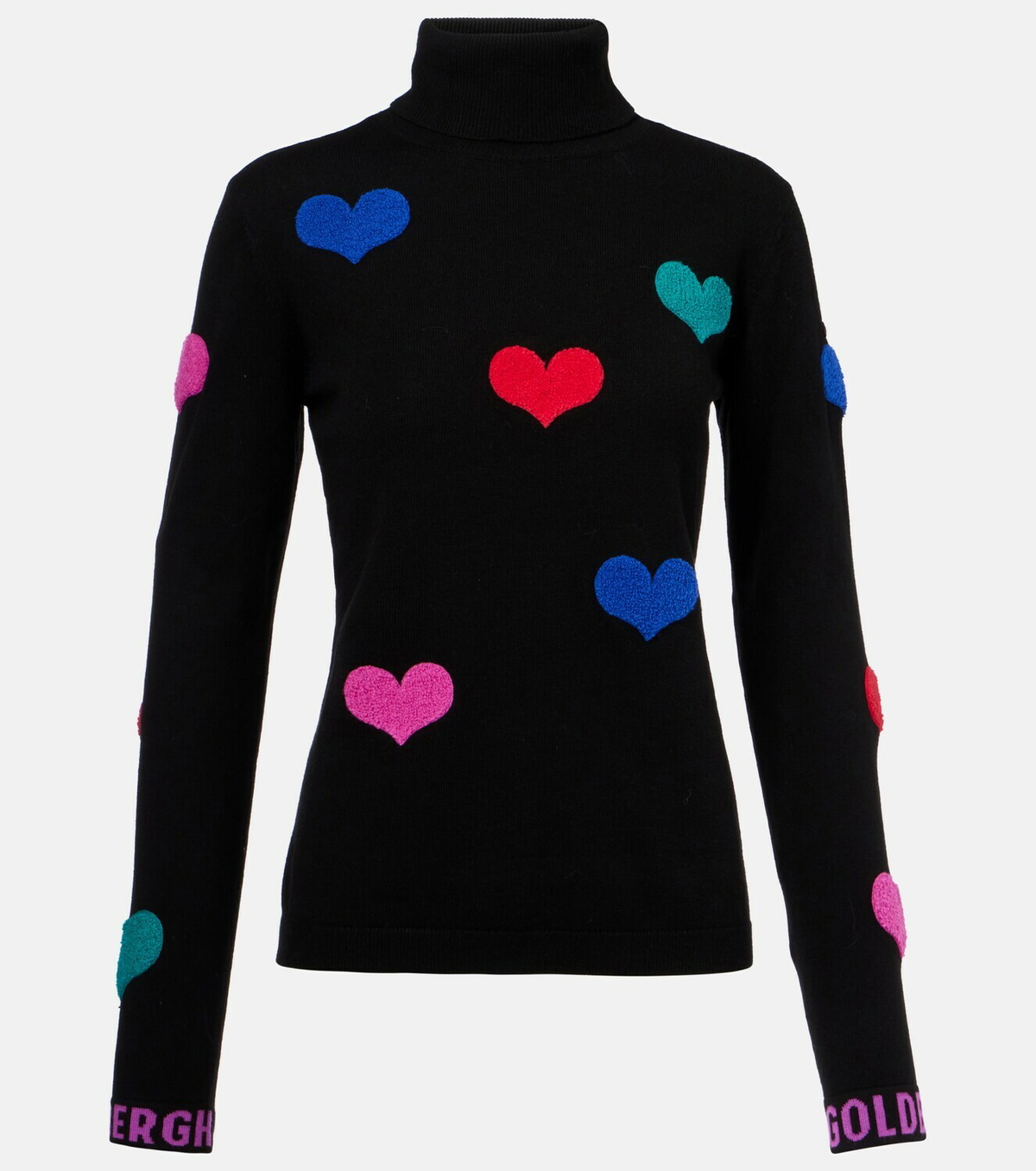Goldbergh Bacio embellished turtleneck sweater