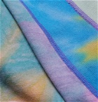 Needles - Patchwork Tie-Dyed Fleece-Back Cotton-Blend Jersey Hoodie - Multi