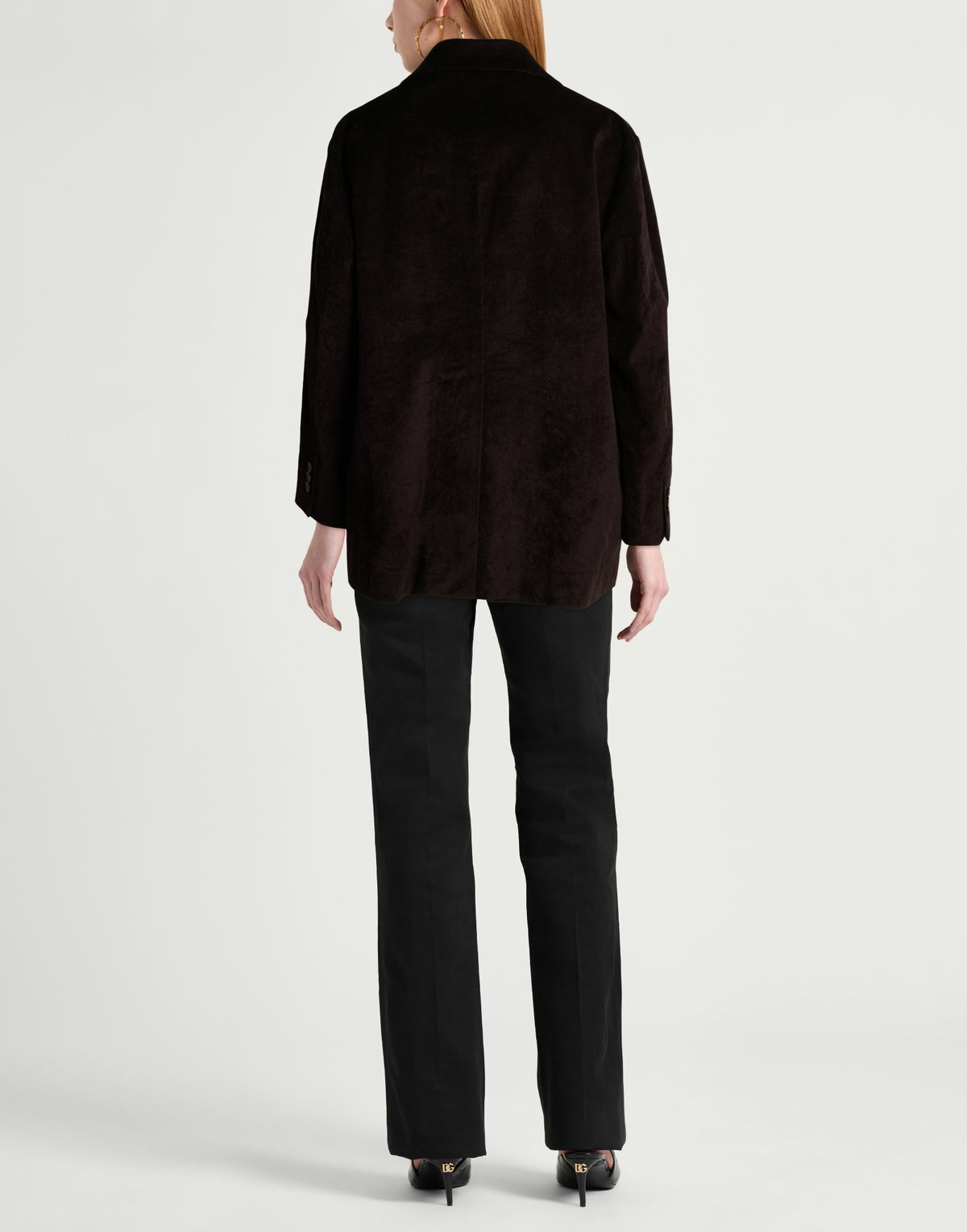 Barena Womens Blazer Dark in Brown