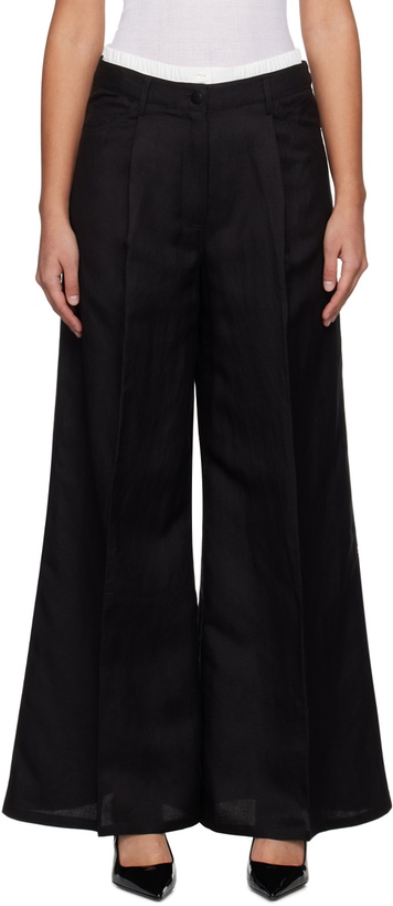 Photo: REMAIN Birger Christensen Black Suiting Trousers