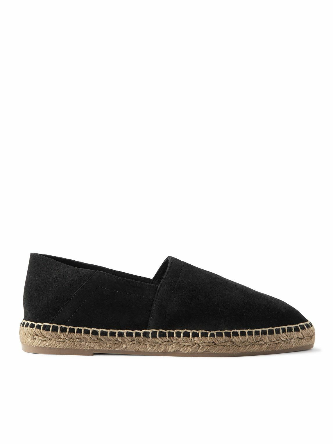 TOM FORD - Barnes Suede Espadrilles - Black TOM FORD