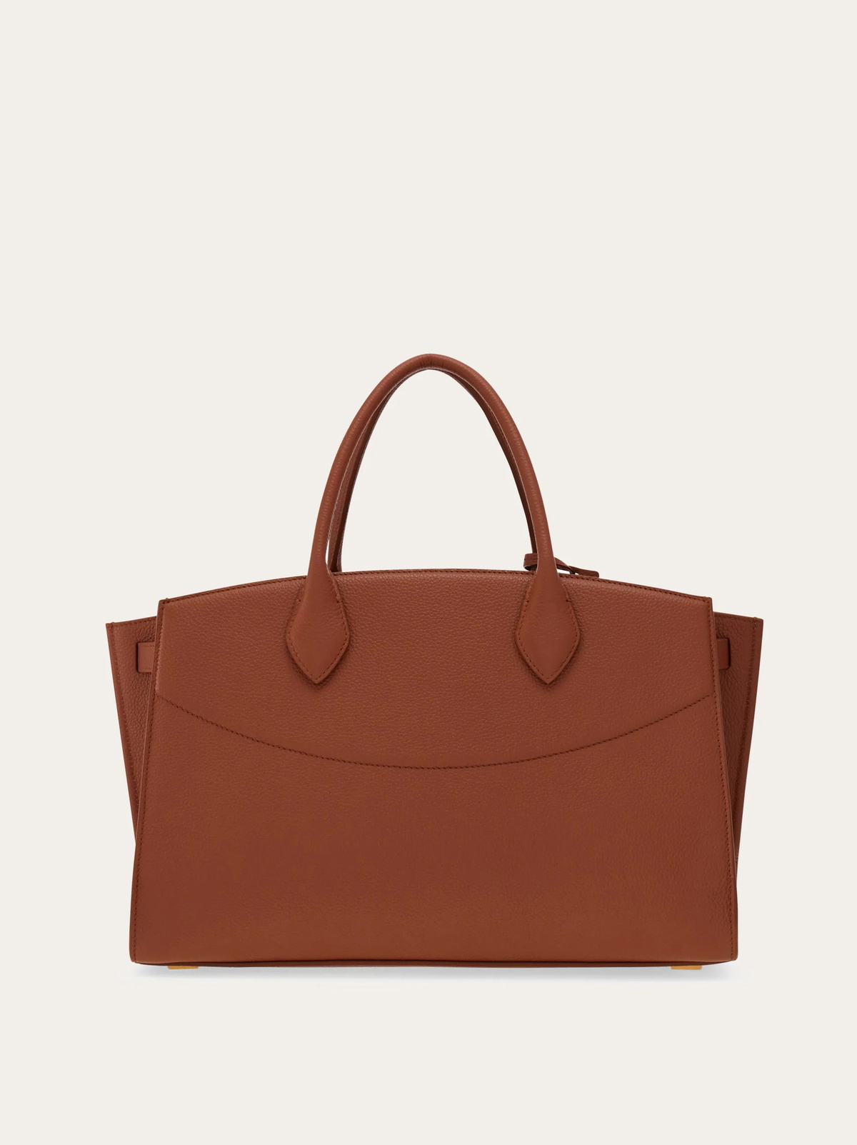 Ferragamo Womens New Ferragamo Studio Soft bag (L) in Brown