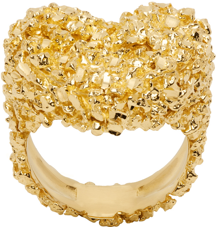 Veneda Carter Gold Heart Ring Veneda Carter