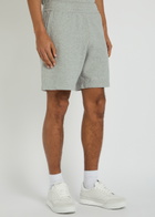 Givenchy Logo Cotton Shorts Light Grey