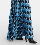 Diane von Furstenberg Eloise printed crêpe maxi dress