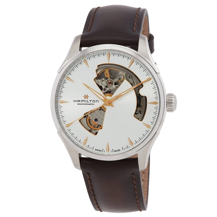 Photo: Hamilton Jazzmaster Open Heart Auto Automatic Silver Dial Watch H32675551