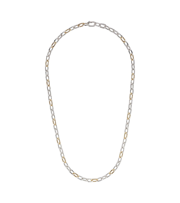 Photo: David Yurman DY Madison® sterling silver and 18kt gold chain necklace