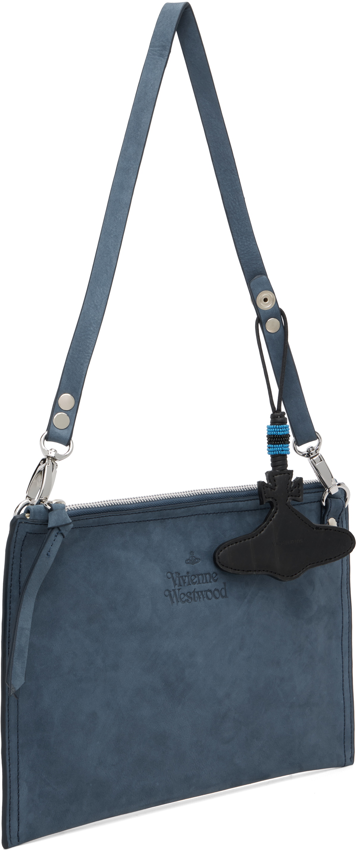 Vivienne Westwood Blue Letter Crossbody Bag Vivienne Westwood