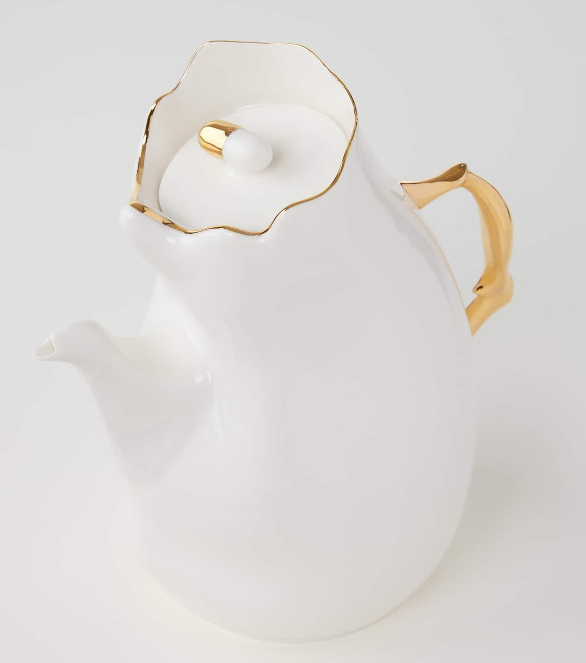 Seletti Meltdown porcelain teapot by Jordanluca