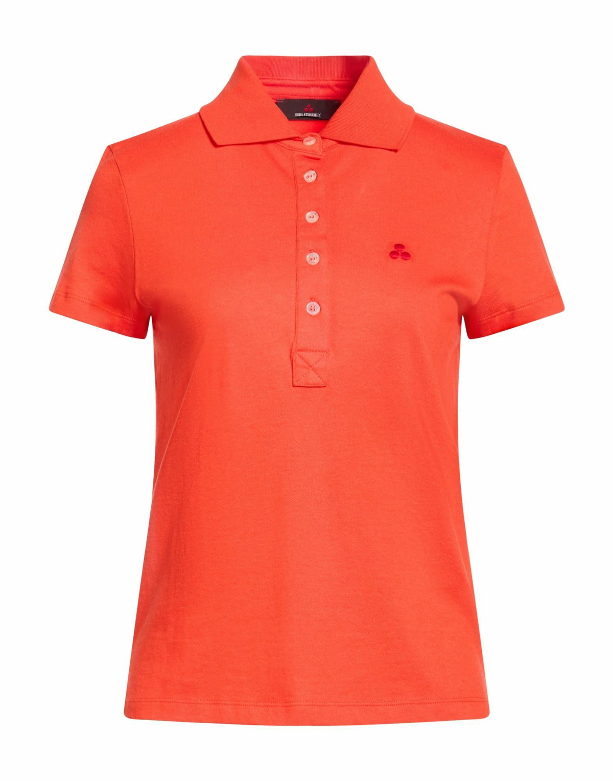 Peuterey Womens Polo shirt in Tomato red