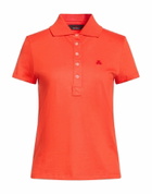Peuterey Womens Polo shirt in Tomato red