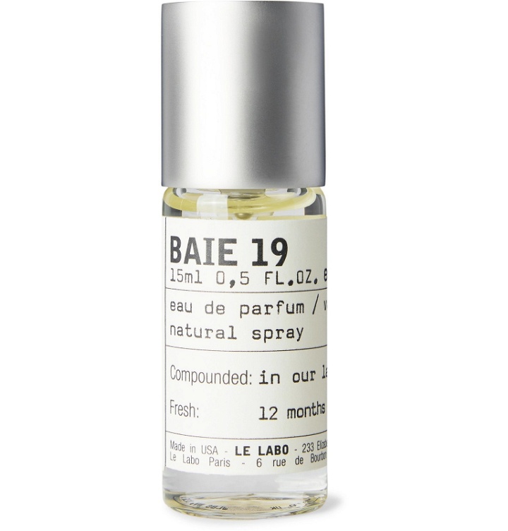 Photo: Le Labo - Eau de Parfum - Baie 19, 15ml - Colorless