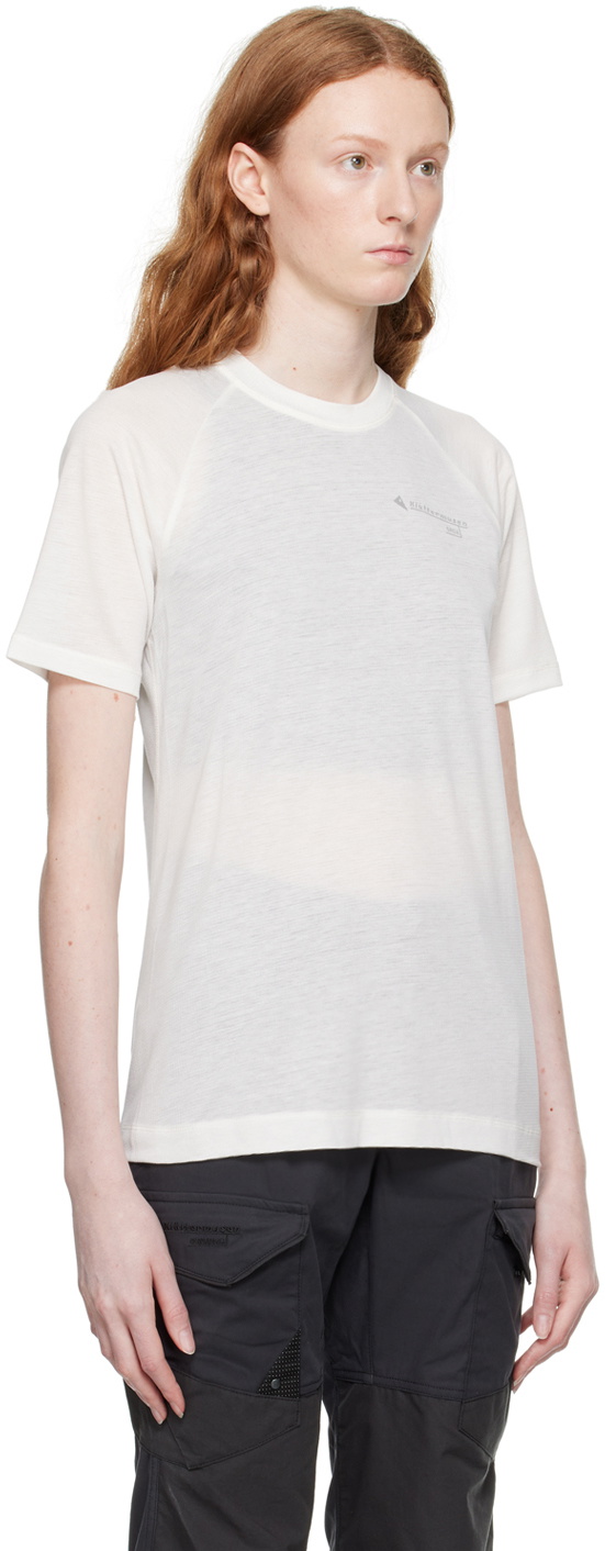 Klättermusen White Groa T-Shirt