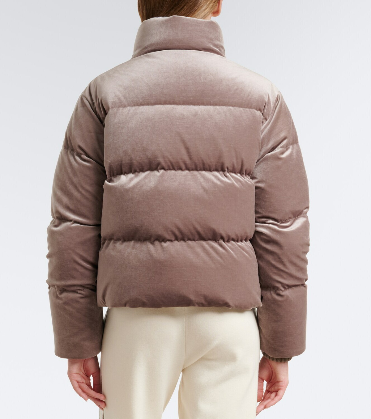Bogner Oliva velvet down jacket