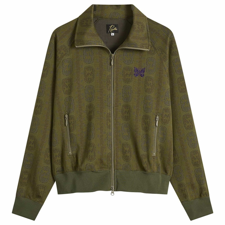 Photo: Needles Women's Track Jacket in Olive
