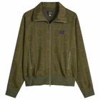 Needles Women's Track Jacket in Olive