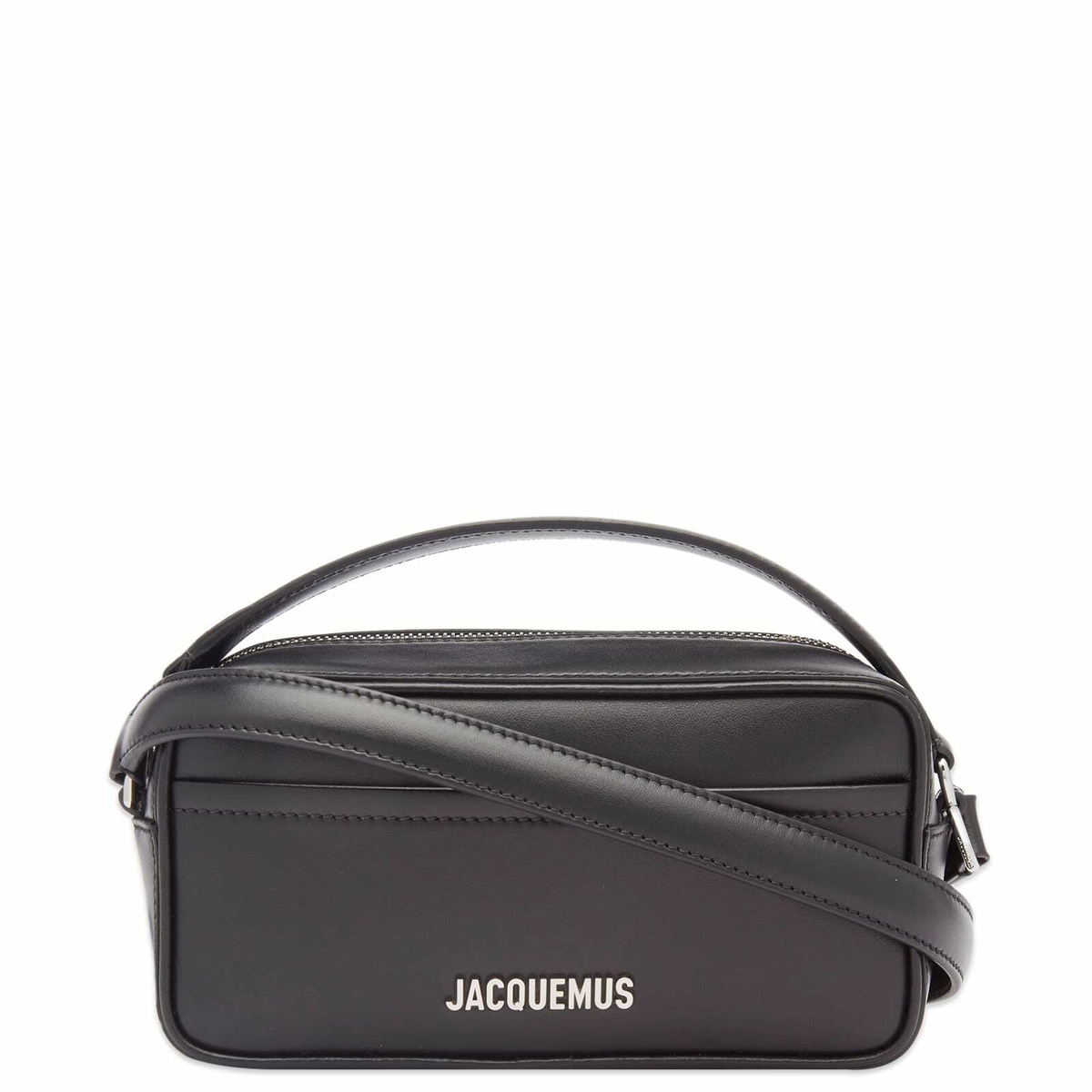 Jacquemus Men's Le Baneto Small Messenger Bag in Black 