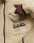 Napapijri T-JAMAN FZ HOODIE Beige Mens Fleece Jacket