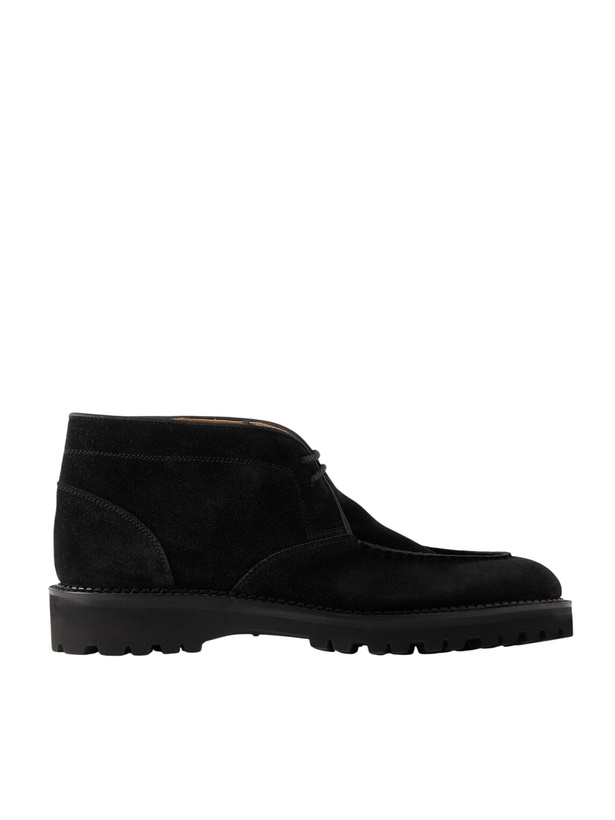Photo: John Lobb - Chukka Suede Boots - Black