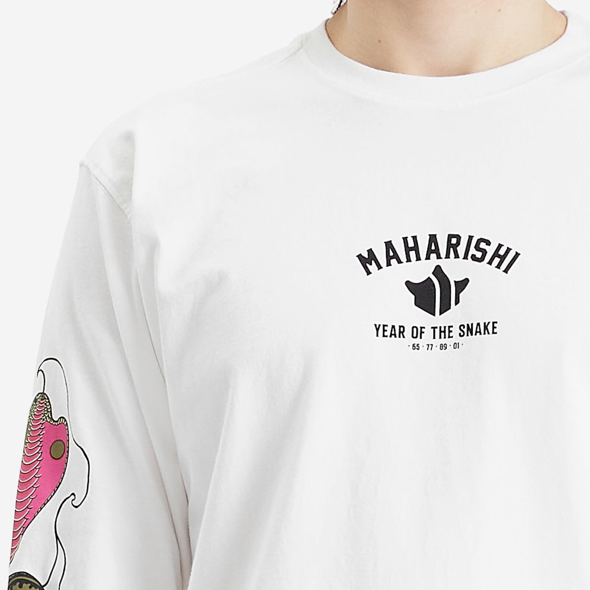 Maharishi Men's Year Of The Snake Duality Long Sleeve T