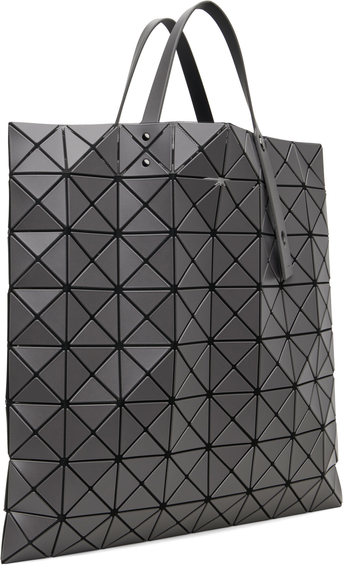BAO BAO ISSEY MIYAKE Gray Lucent Tote