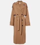 Jardin des Orangers Belted wool and cashmere trench coat