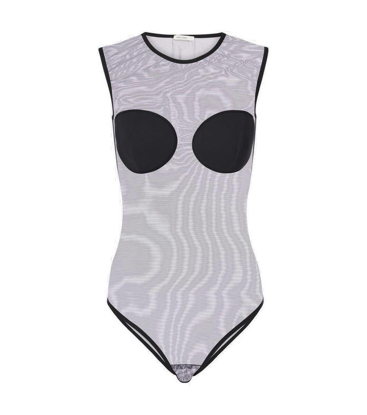 Photo: Nensi Dojaka Mesh bodysuit