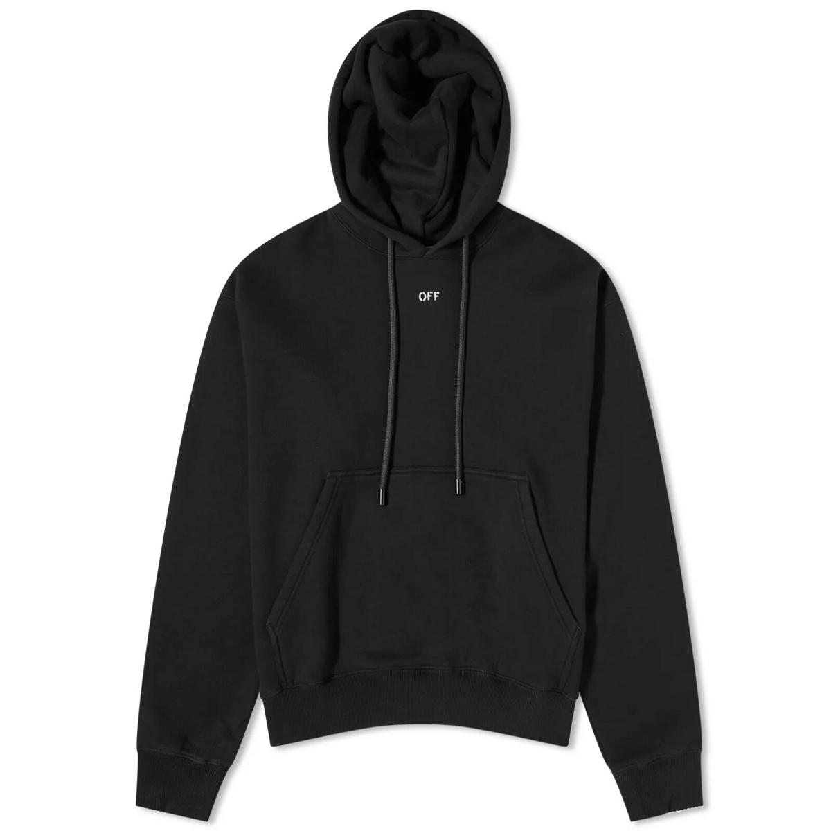 Off-White White Arch Shapes Hoodie Off-White