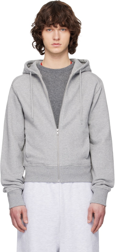 Photo: Entire Studios Gray Slim Zip Up Hoodie