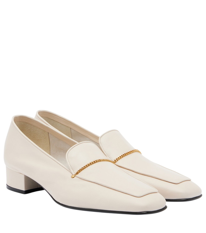 Photo: Herbert Levine Fair And Square leather loafer pumps