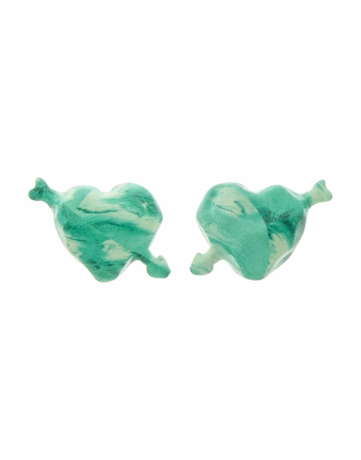 Sunnei Womens Earrings Emerald in Green