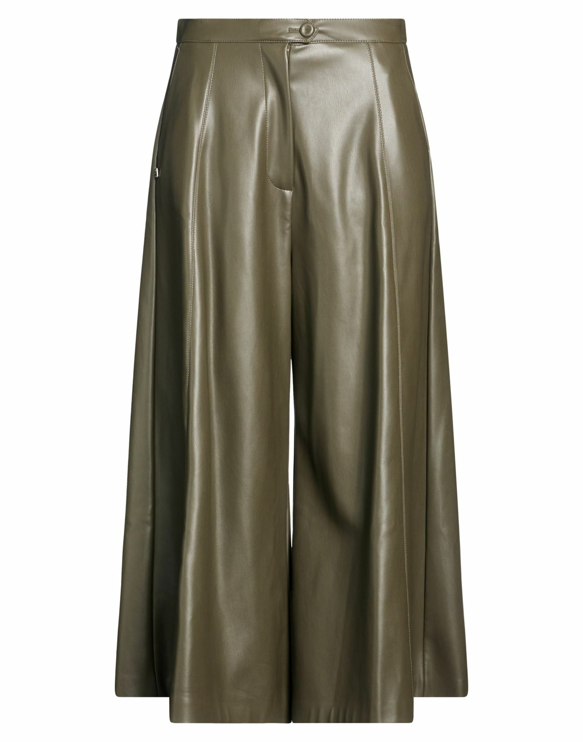 Manila Grace Womens Pants Military in Green