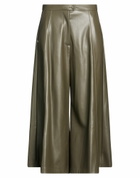 Manila Grace Womens Pants Military in Green