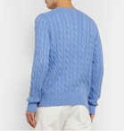 Polo Ralph Lauren - Cable-Knit Cotton Sweater - Blue