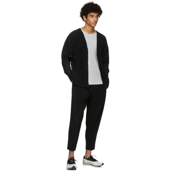 Homme Plisse Issey Miyake Black Monthly Colors January Trousers