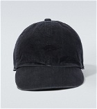 Sacai - Herringbone cotton baseball cap