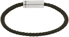 Le Gramme Khaki 'Le 7g' Nato Cable Bracelet