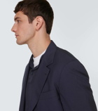 Brunello Cucinelli Single-breasted wool and silk suit